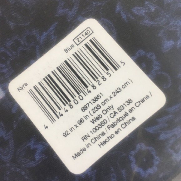 brand new Wild Sage Kyra QUEEN Duvet Cover + 2 Standard Shams - Picture 5 of 8